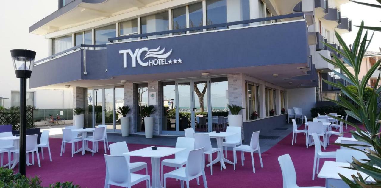 Tyc Hotel Viserbella di Rimini Exterior foto